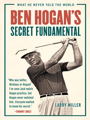cover image of Ben Hogan's Secret Fundamental